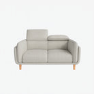 Cairo 2 Seater Fabric Sofa Sand