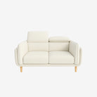 Cairo 2 Seater Fabric Sofa White