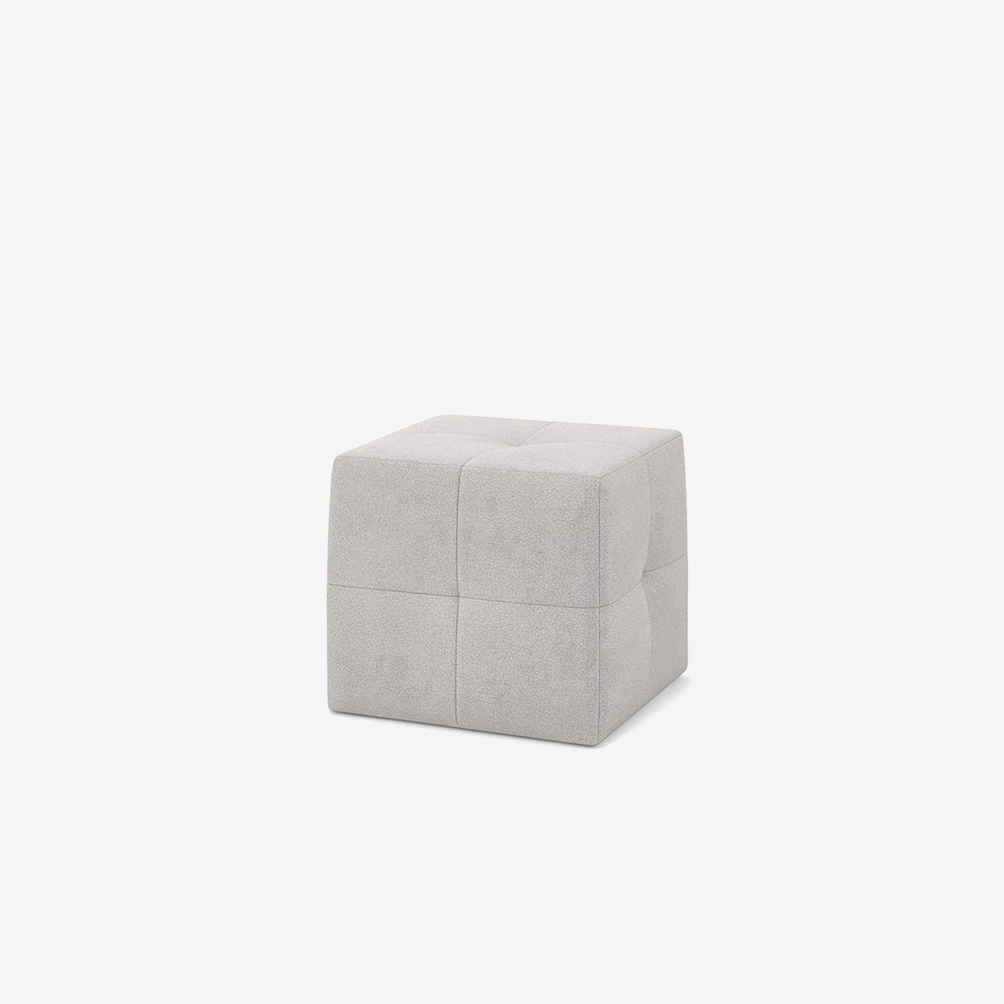 Cubus Fabric Stool Stone