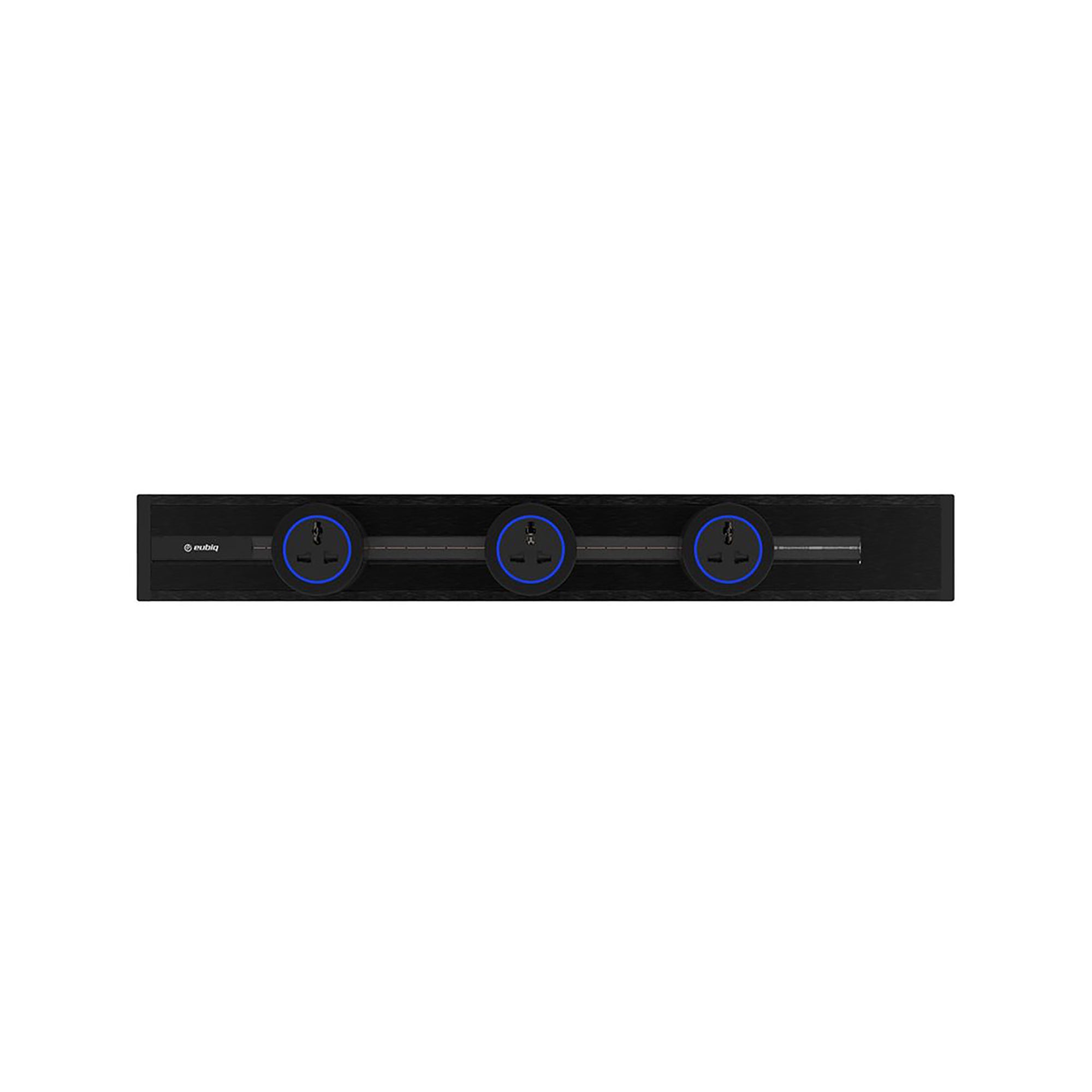 60cm Eubiq Recess Power Track Set with 3 Adaptors
