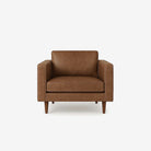 Hugh Leather Armchair - Chester Cocoa