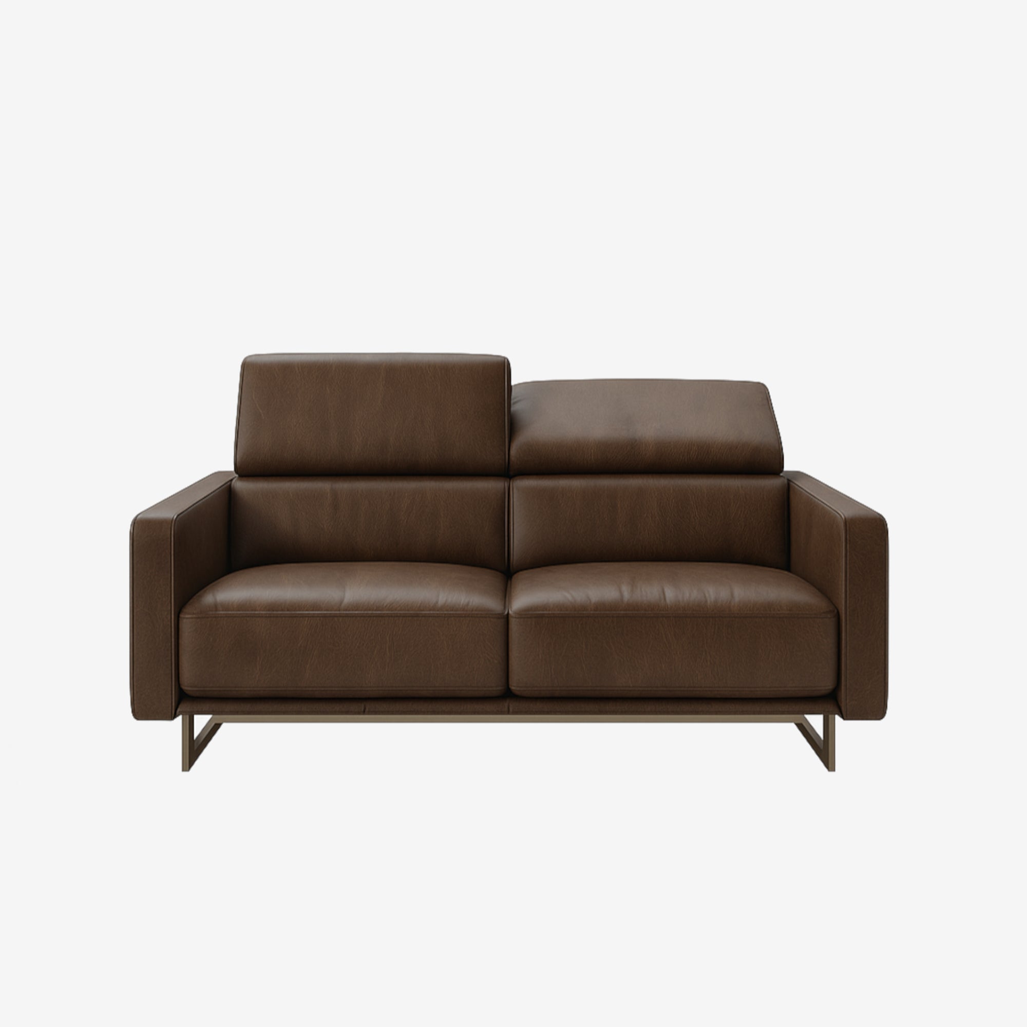 Maison 2 Seater Leather Sofa - Chester Walnut