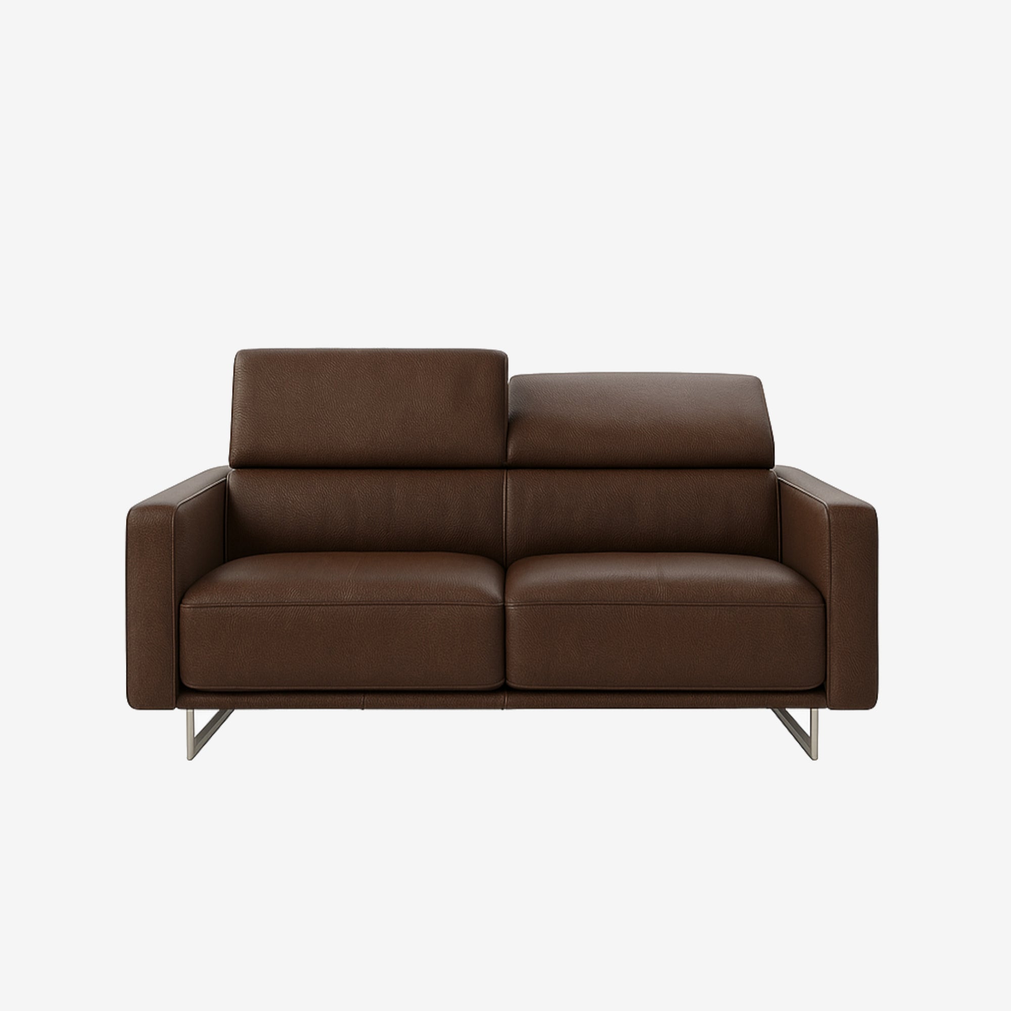 Maison 2 Seater Leather Sofa - Natural Brown