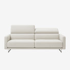 Maison 3 Seater Fabric Sofa White