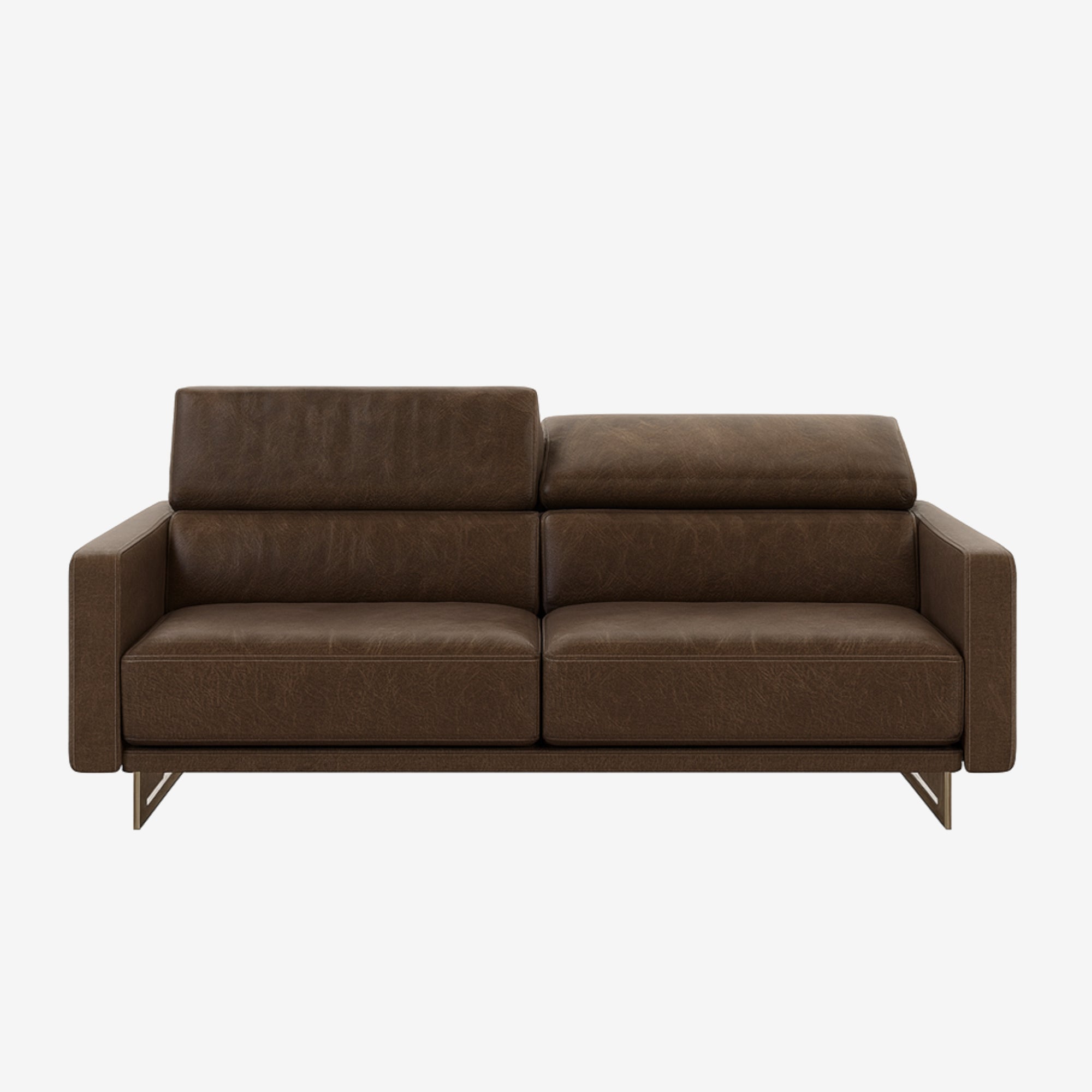 Maison 3 Seater Leather Sofa - Chester Walnut 