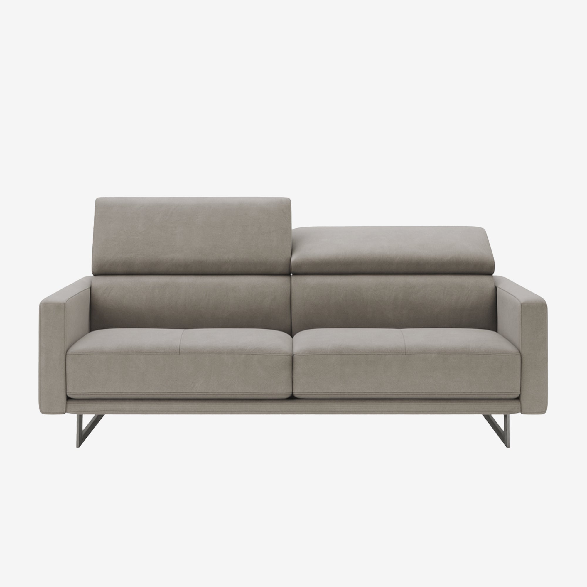 Maison 3 Seater Leather Sofa - Chester Haze