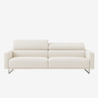 Maison 4 Seater Fabric Sofa White