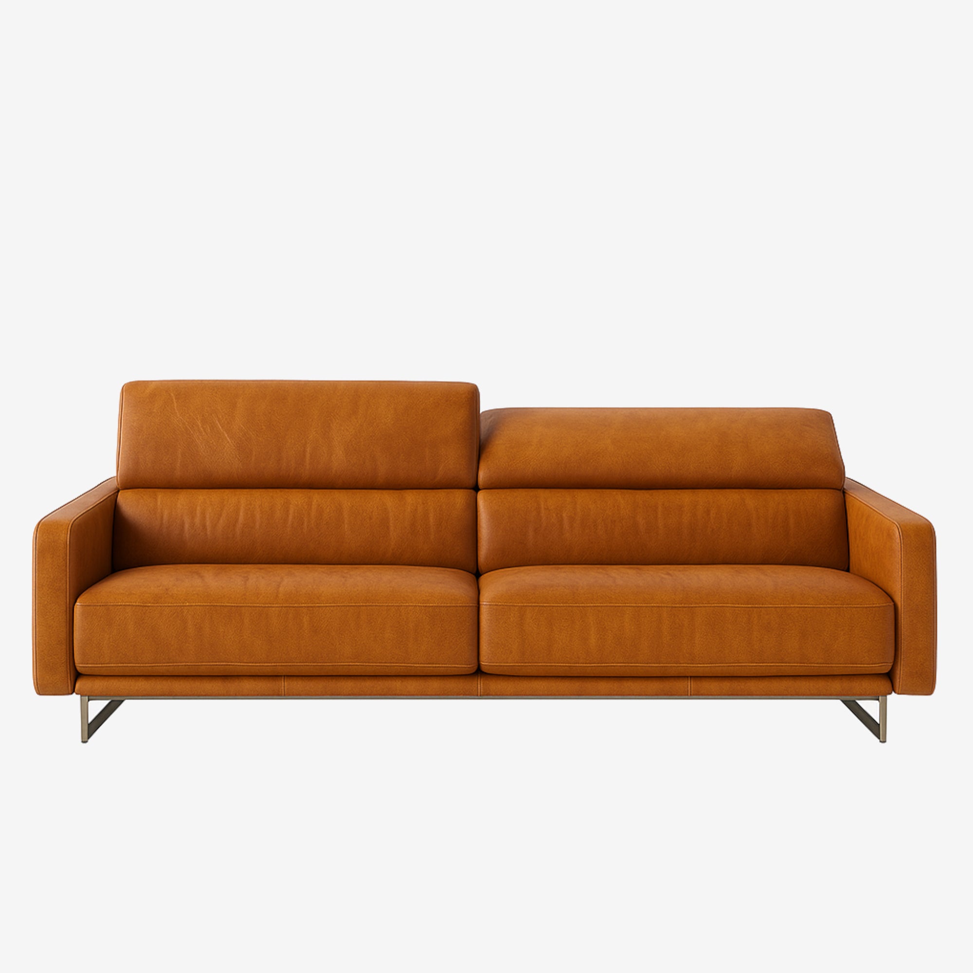 Maison 4 Seater Leather Sofa - Chester Tan