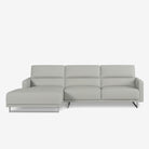 Maison L-Shaped Fabric Sofa Sand Left