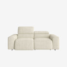 Manhattan 2 Seater Fabric Recliner Sofa Oat