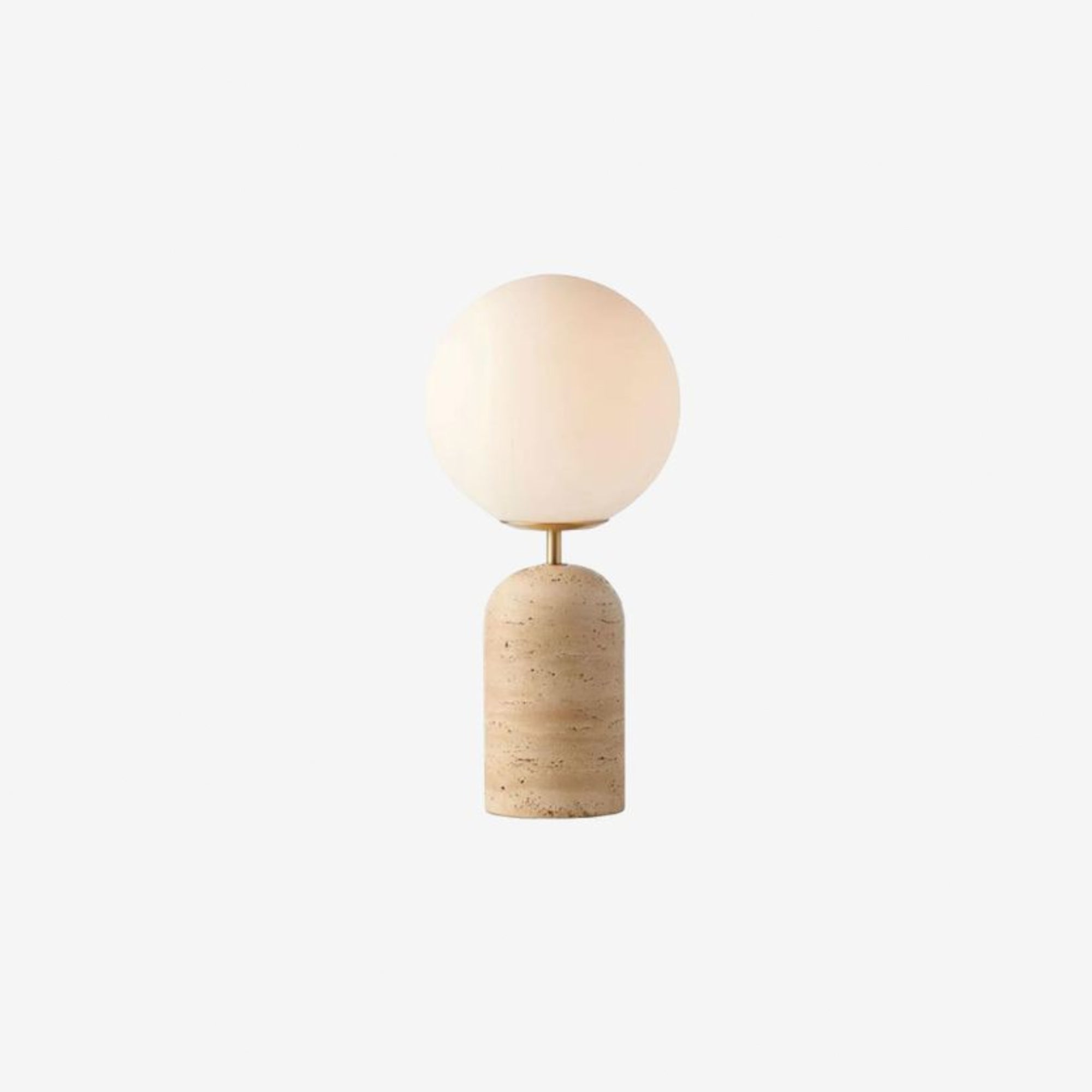 Mist Table Lamp - Travertine