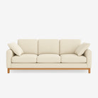 Noah 3 Seater Fabric Sofa Oat