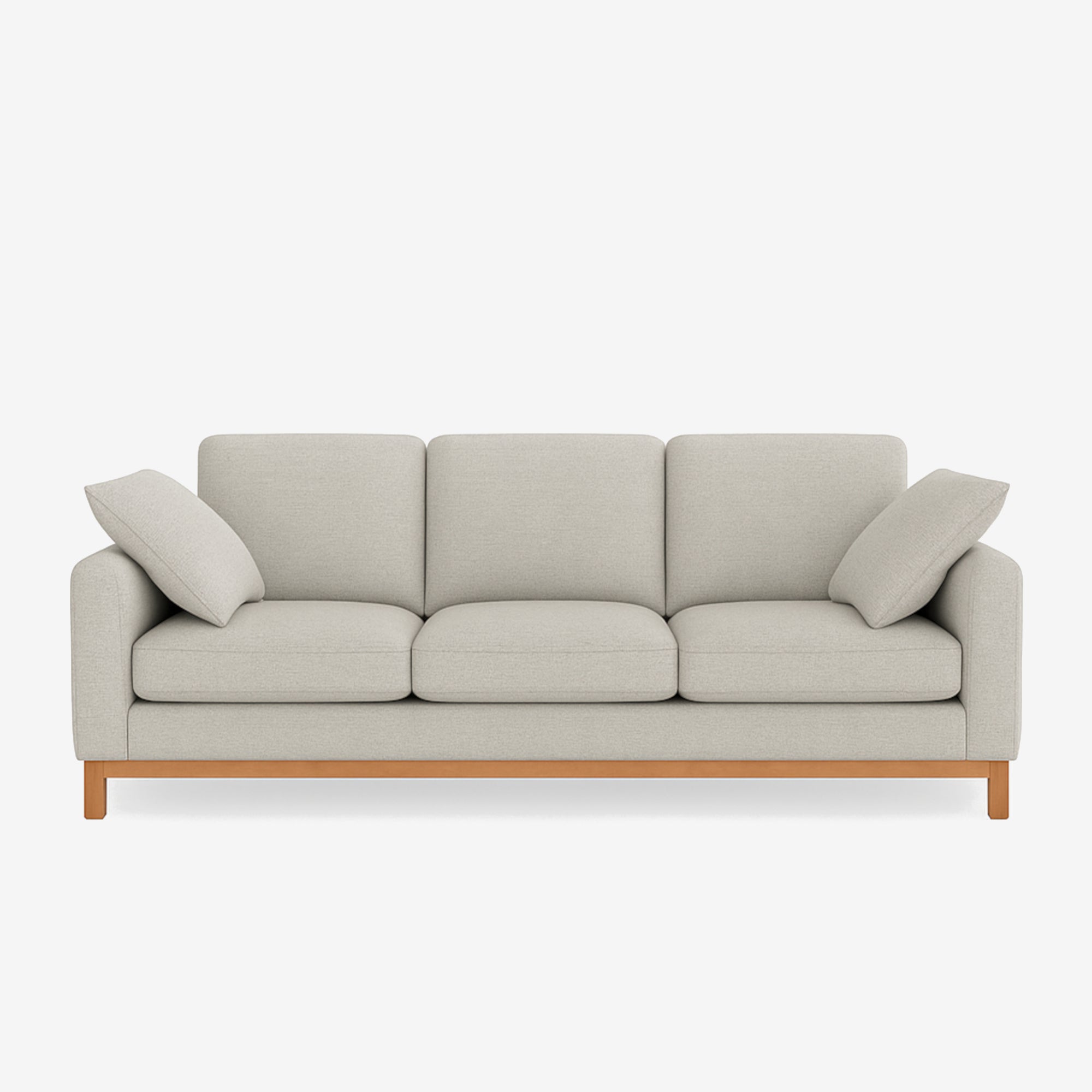 Noah 3 Seater Fabric Sofa Sand