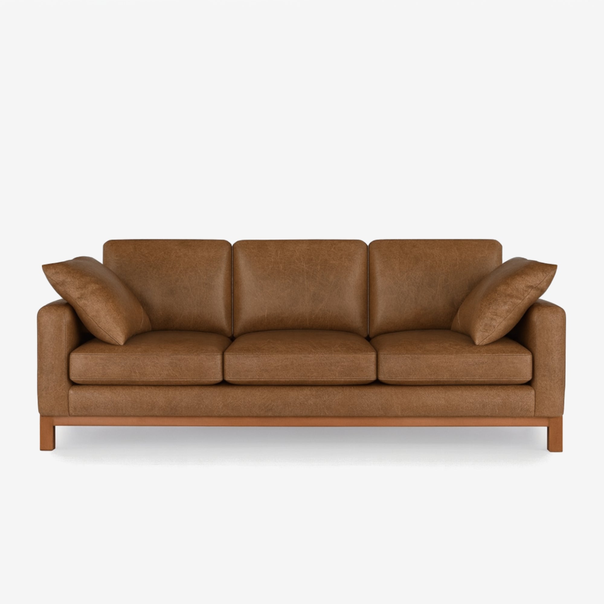 Noah 3 Seater Leather Sofa - Chester Cocoa