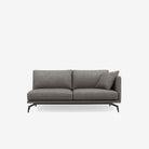 Portage Side Fabric Sofa Left - Rhino