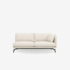 Portage Side Fabric Sofa Left - Seashell