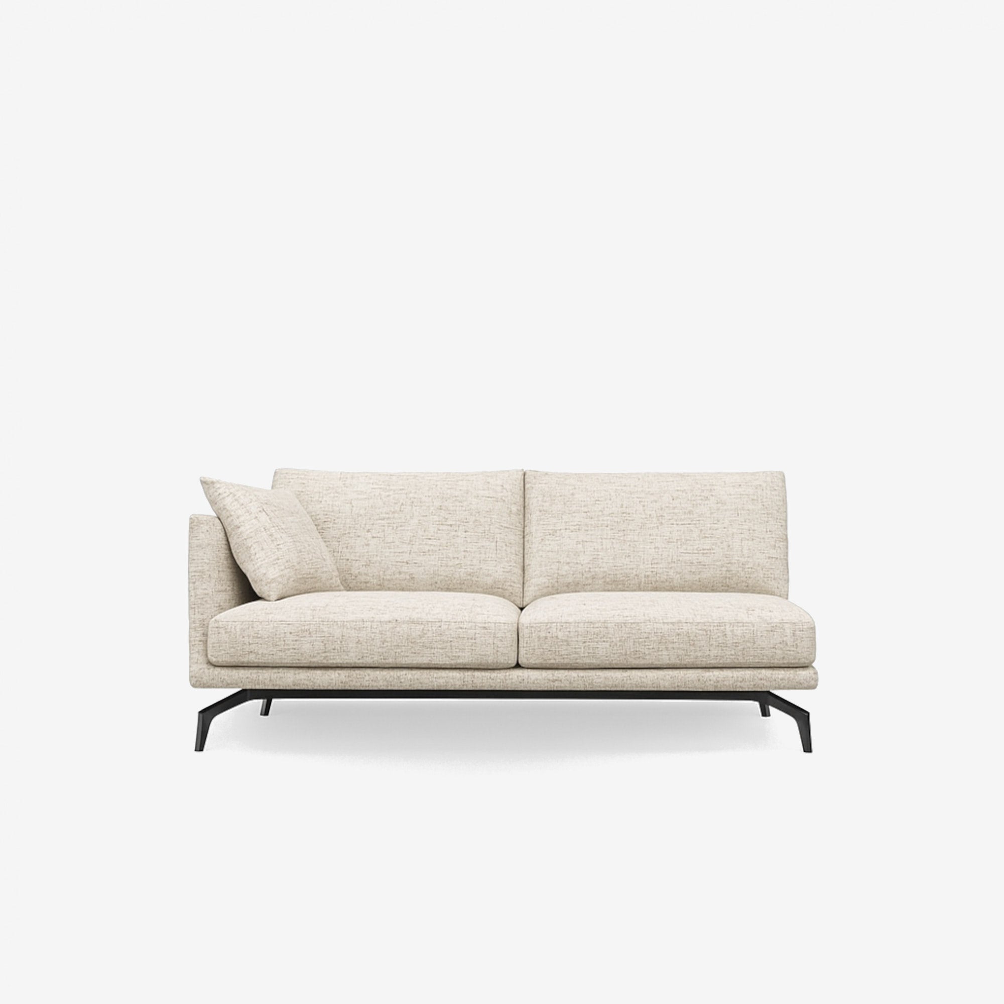Portage Side Fabric Sofa Right - Owl