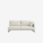 Portage Side Leather Sofa Left - Brianne Light Taupe 