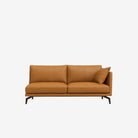 Portage Side Leather Sofa Left - Vedura Tan 