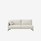 Portage Side Leather Sofa Right - Brianne Light Taupe