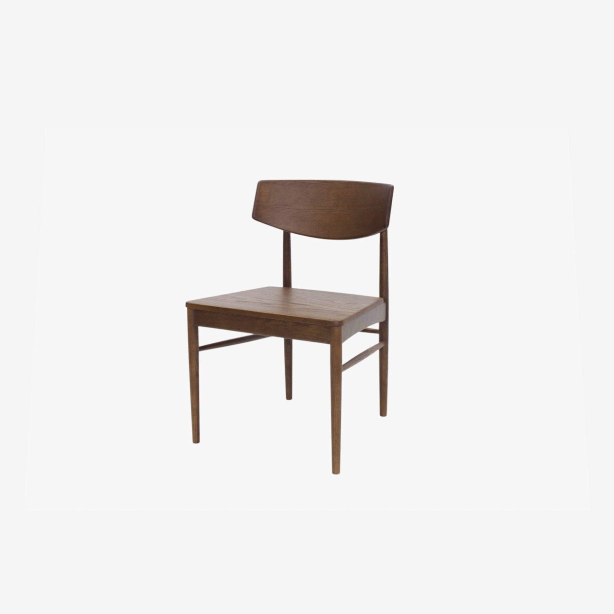 Edith Dining Chair - Wooden Seat - Caramel Oak