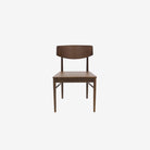 Edith Dining Chair - Wooden Seat - Caramel Oak