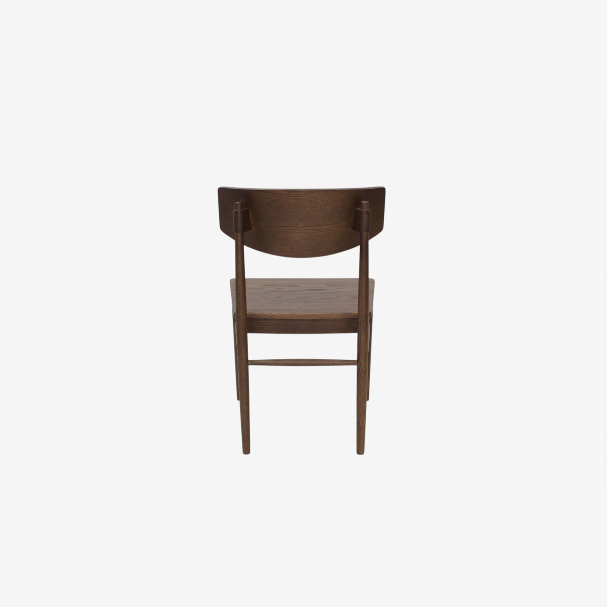 Edith Dining Chair - Wooden Seat - Caramel Oak