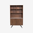 Hudson Bookcase - Mocha Walnut