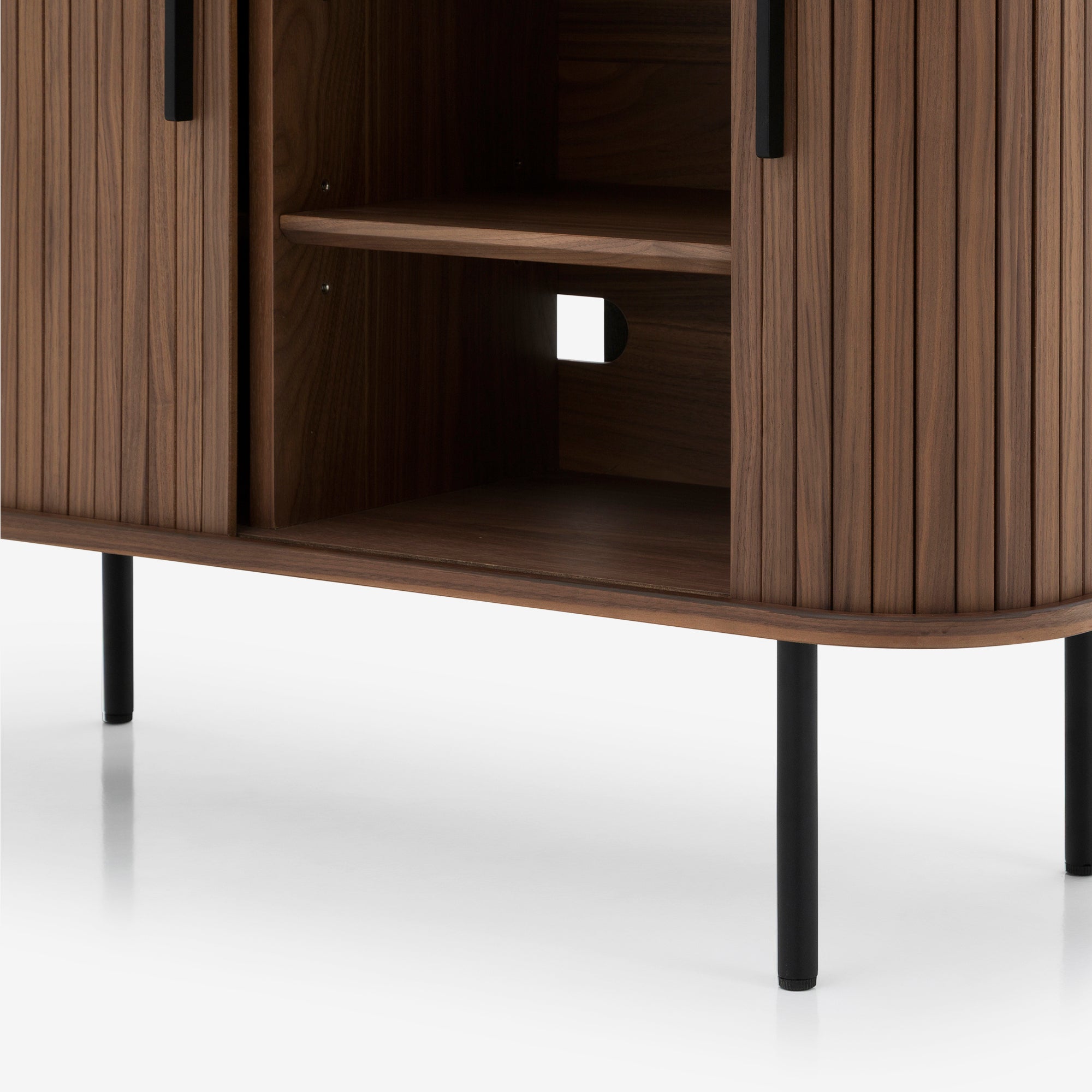 Ipanema 1.0m Sideboard - Walnut Detail Photo