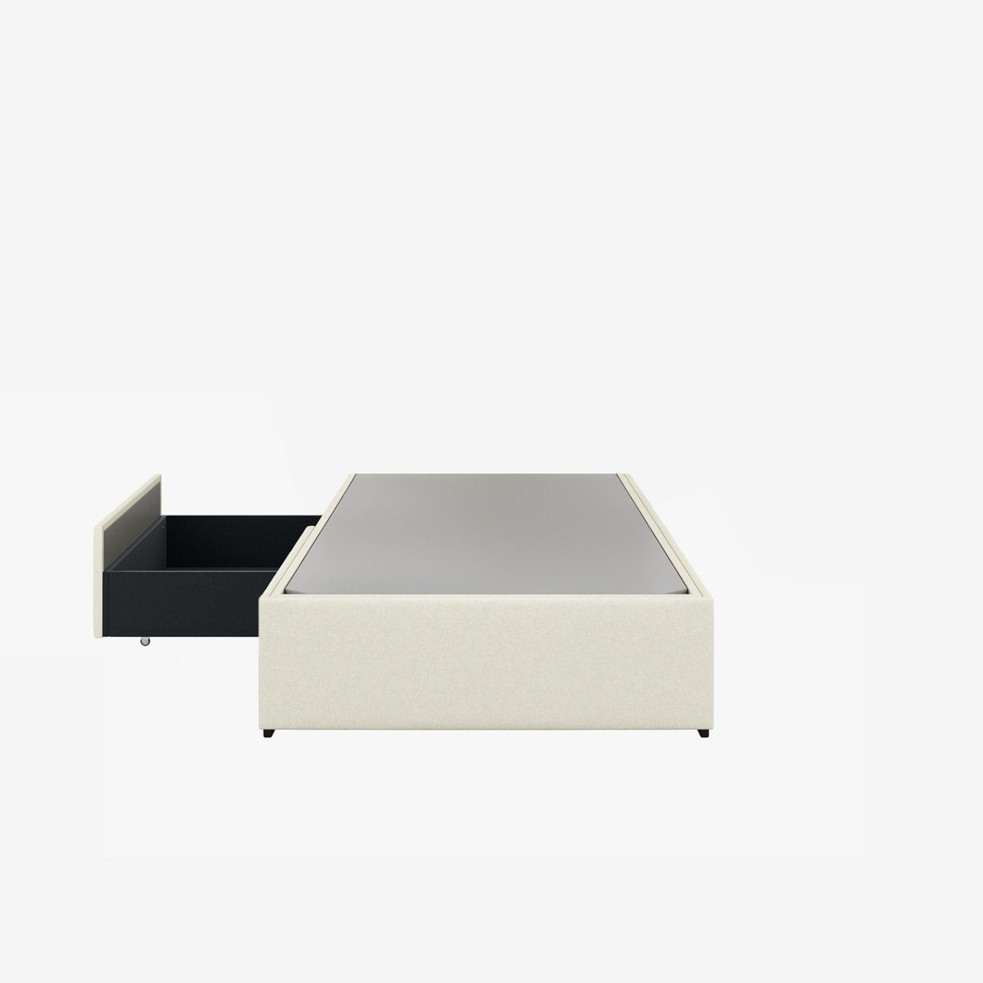 Lisbon Fabric Platform Storage Bed SIngle