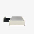 Lisbon Fabric Platform Storage Bed Super Single