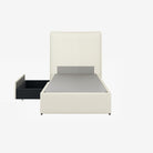 Lisbon Fabric Storage Bed Single