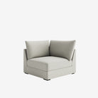 Melo Corner Fabric Sofa Standard Stone