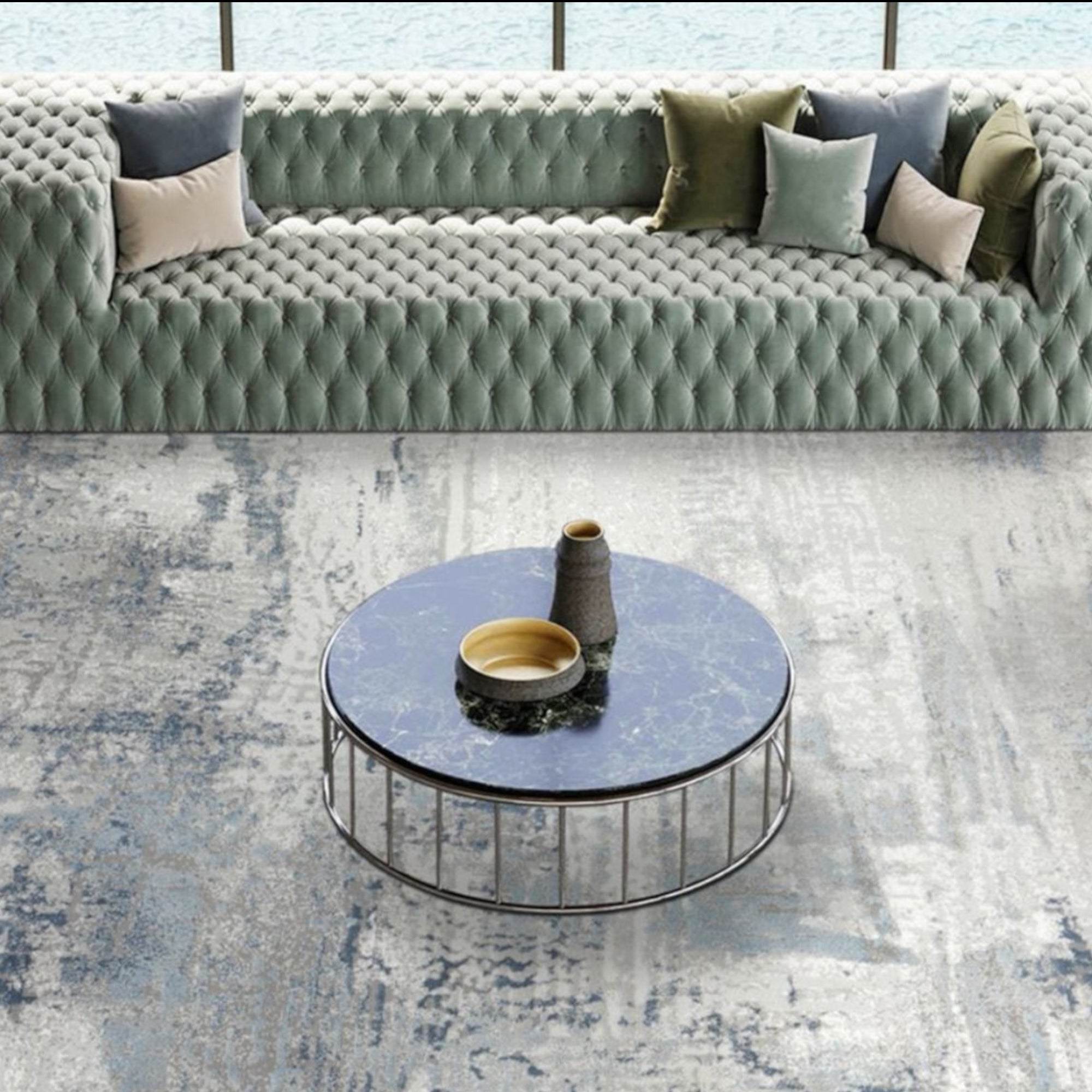 Midnight High Pile Rug Lifestyle Photo
