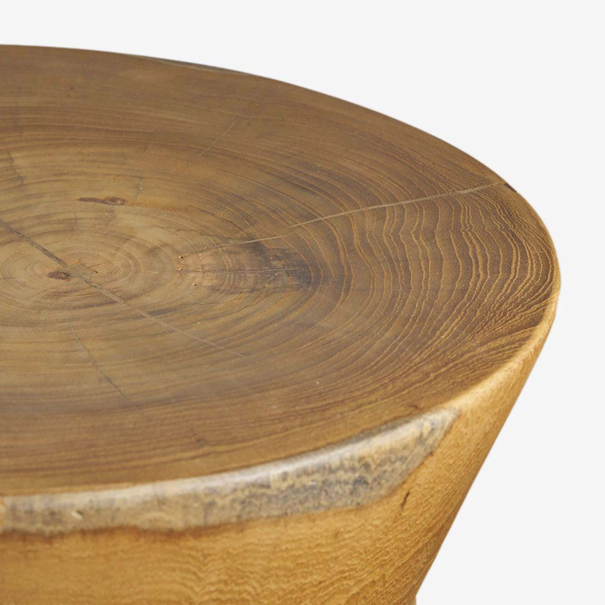 Teak Stool Standard Woodware - Natural Detail Photo