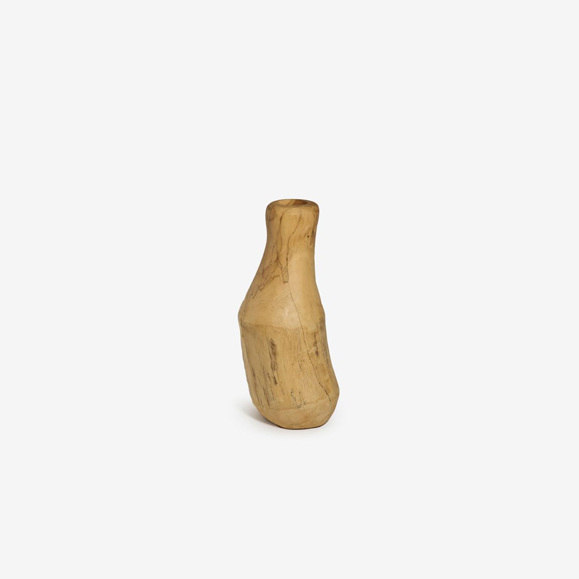 Teak Vase Small Woodware - Natural