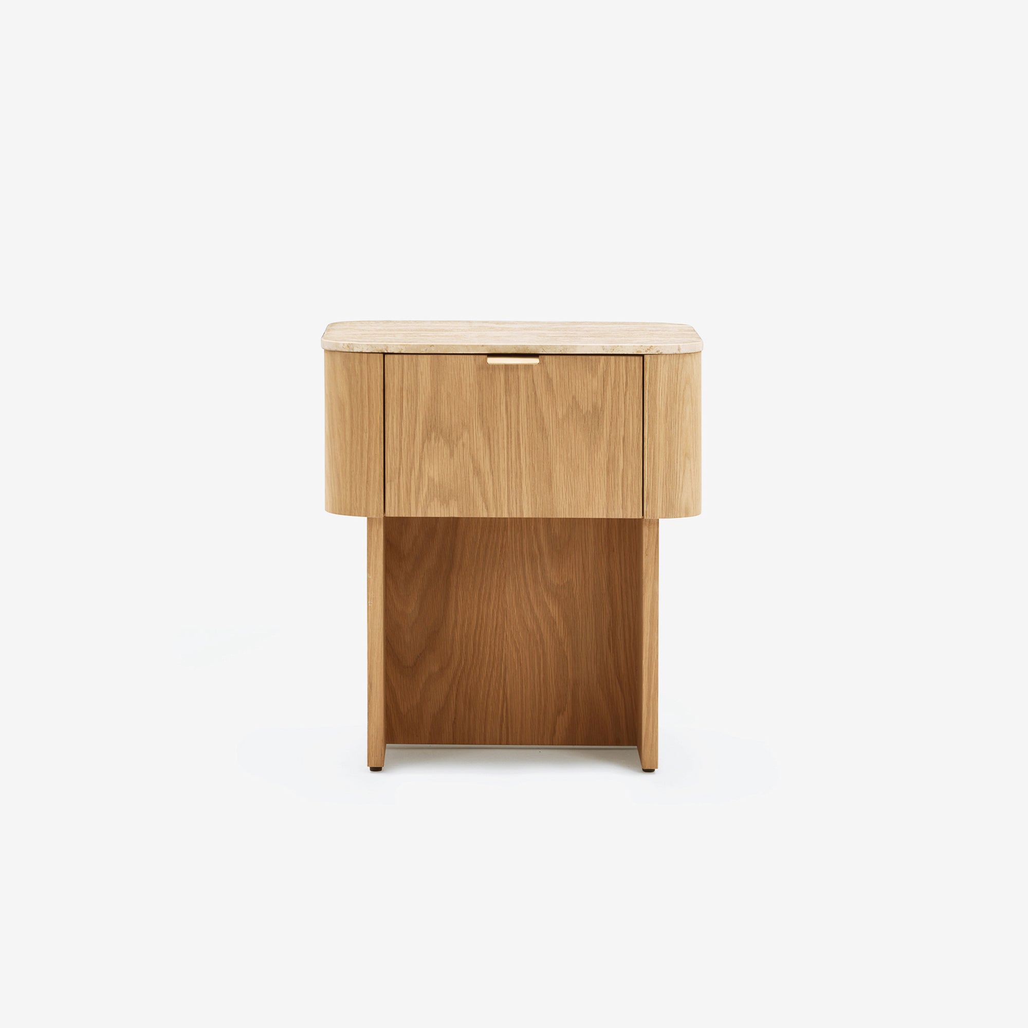 Tivoli Bedside Table - Oak