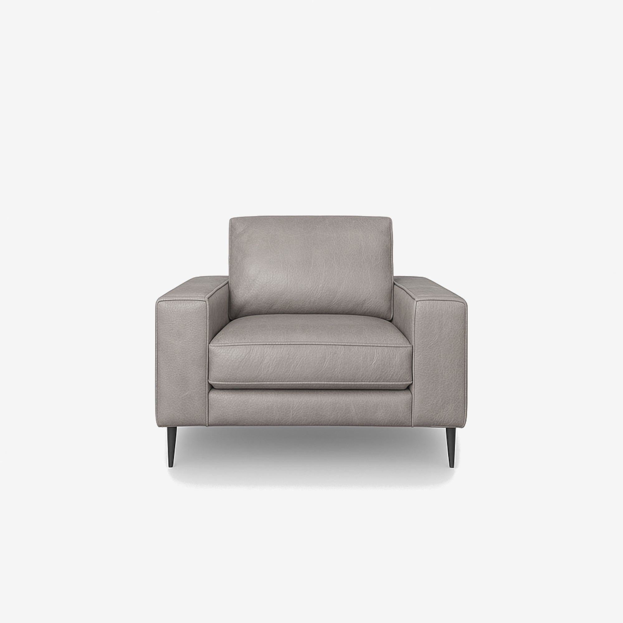 Reilly Leather Armchair - Chester Haze