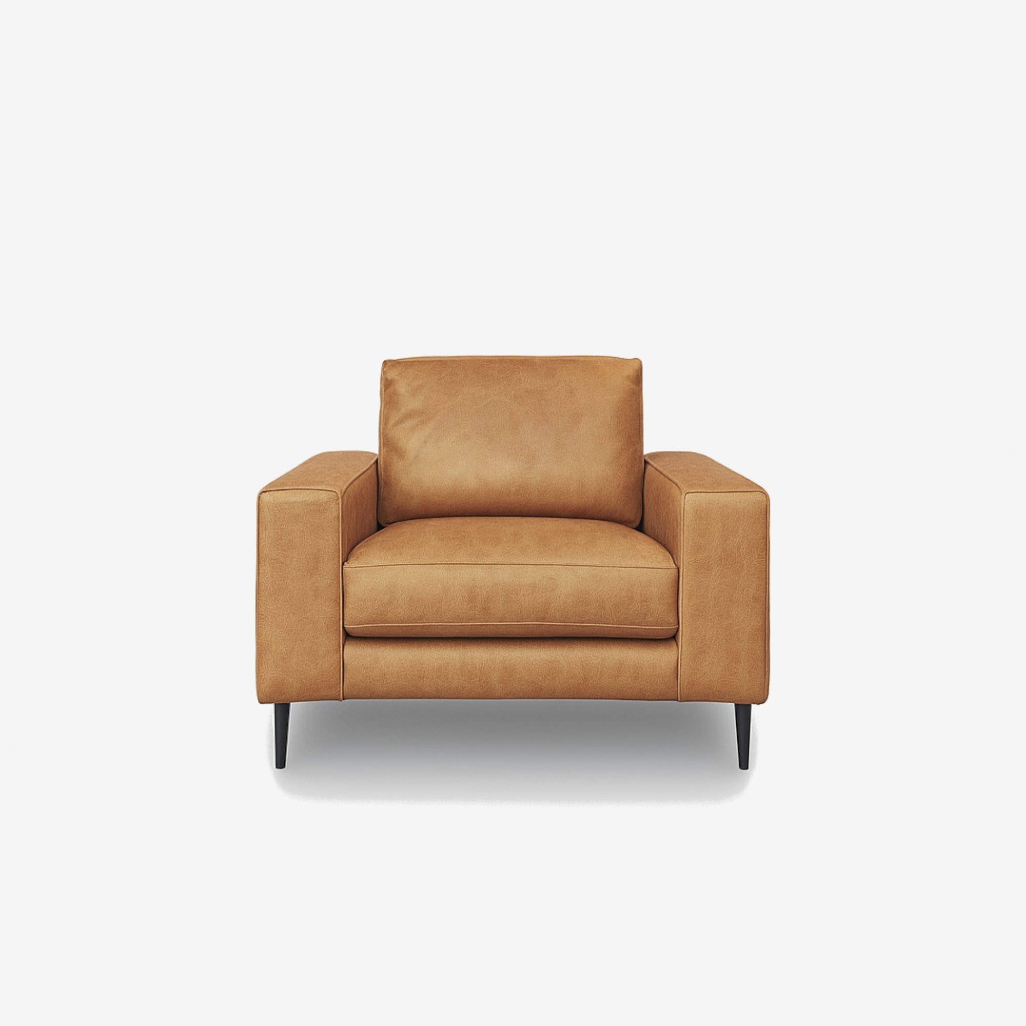 Reilly Leather Armchair - Chester Tan