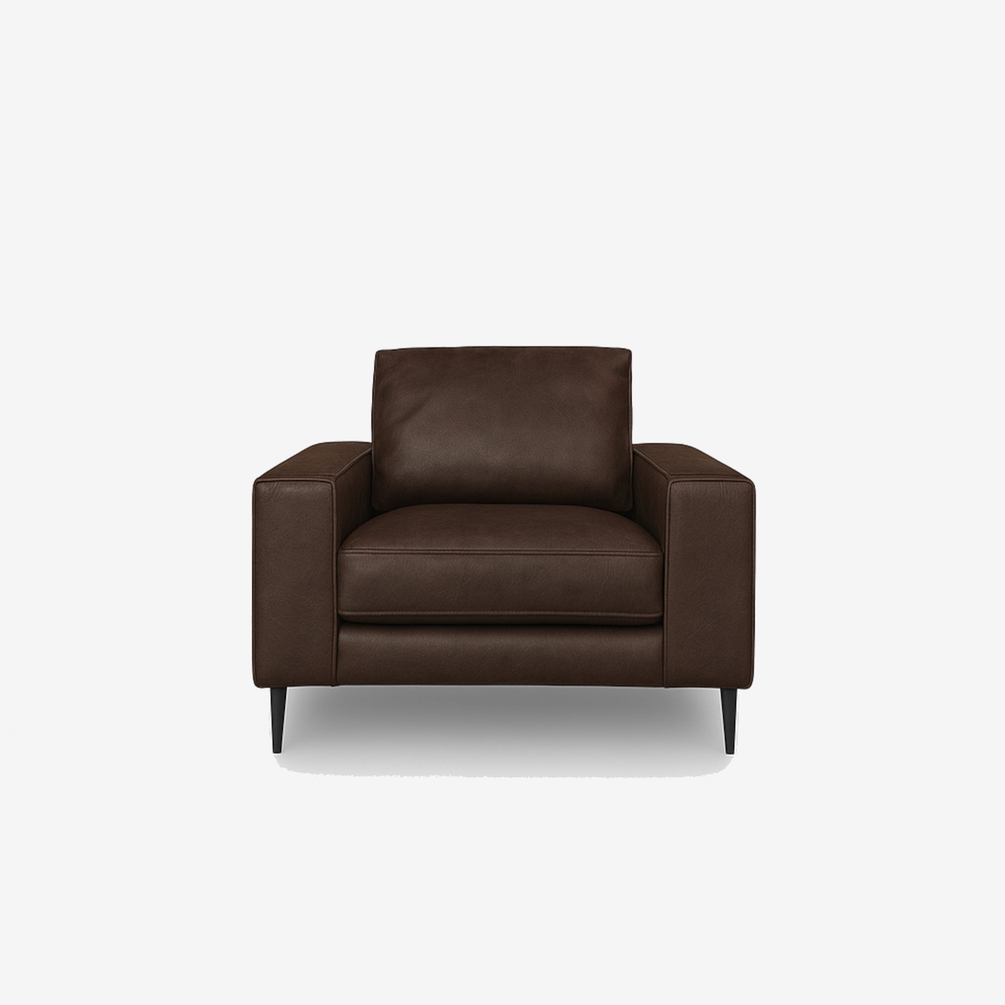 Reilly Leather Armchair - Chester Walnut