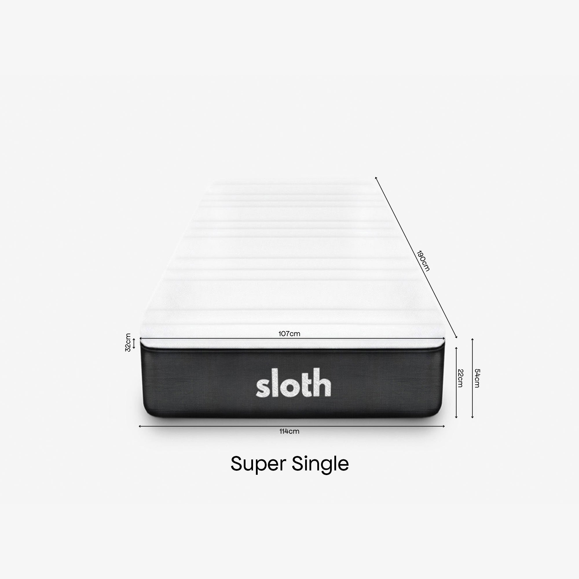 SLOTH Mattress Super Single