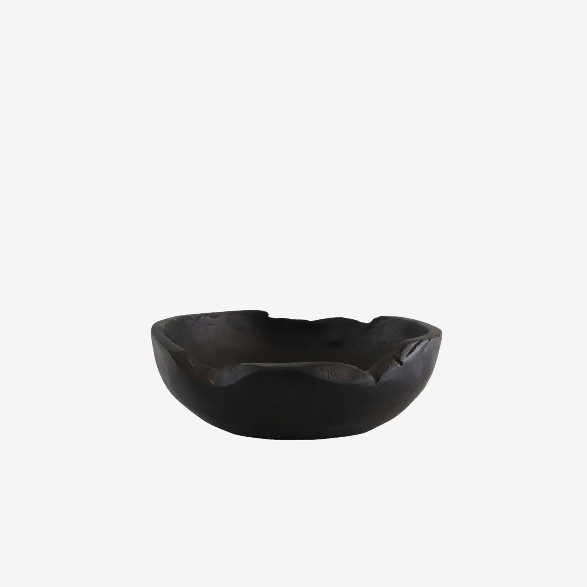 Teak Bowl Woodware - Black Small