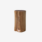 Teak Stump Standard Woodware - Natural
