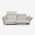 Vermont 3 Seater Fabric Recliner Sofa Sand