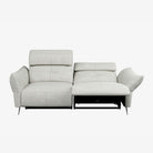 Vermont 3 Seater Fabric Recliner Sofa Stone