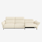 Vermont 4 Seater Fabric Recliner Sofa Oat