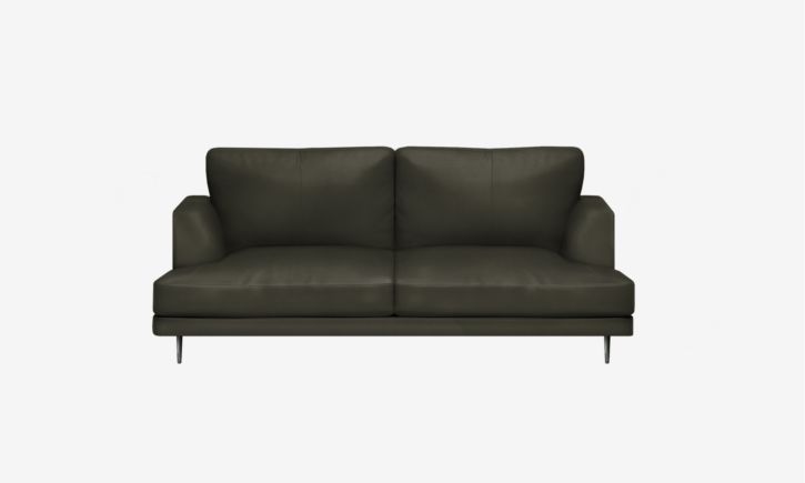 Angus 3 Seater Sofa - Leather - Vedura Sesame