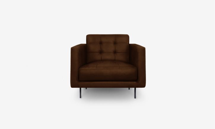 Arya Armchair - Natural Chocolate