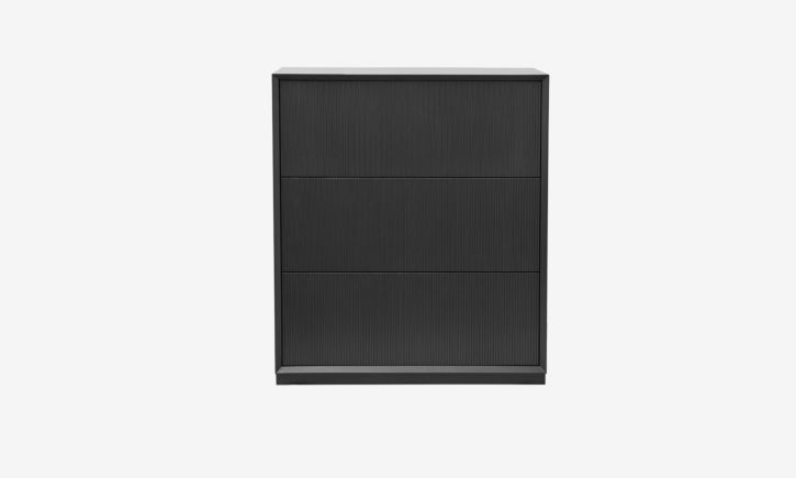Graye Modular Cabinet 80cm - Charcoal Front Photo.