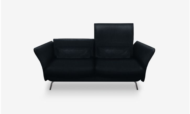 Ashby 2 Seater Sofa - Raw Black